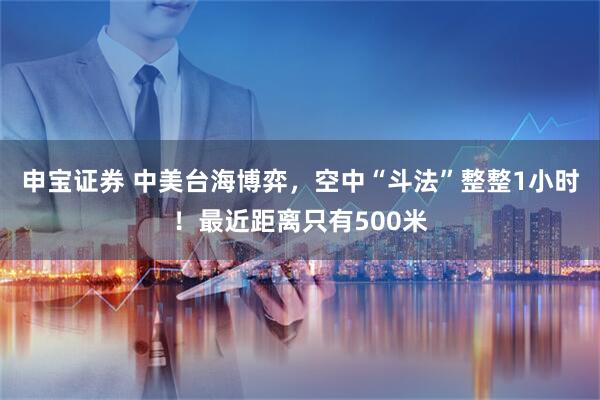 申宝证券 中美台海博弈，空中“斗法”整整1小时！最近距离只有500米