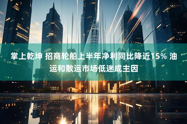 掌上乾坤 招商轮船上半年净利同比降近15% 油运和散运市场低迷成主因